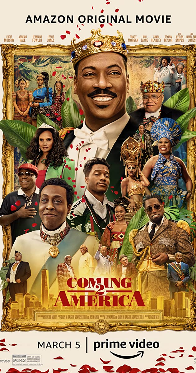 Coming to America 2 Amazon Prime poster
