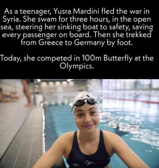 Yusra Mardini: Olympian!